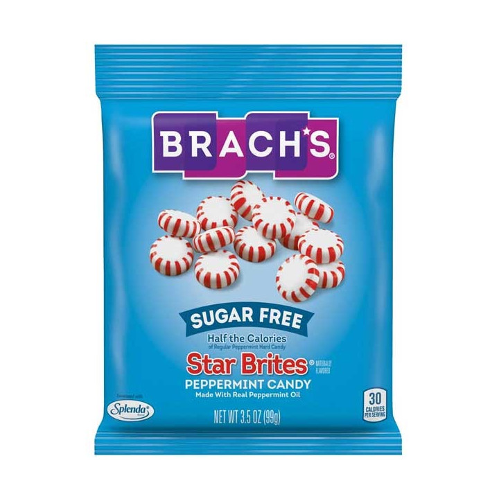 Brach's Star Brites Peppermint Candy Sugar Free