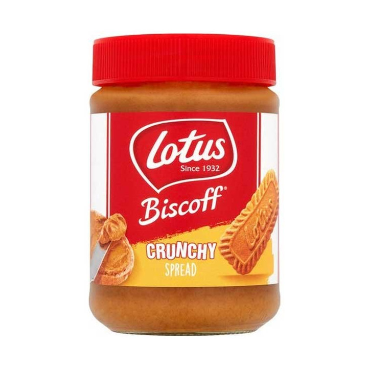 Lotus Biscoff Crunchy Caramelised Biscuit Spread