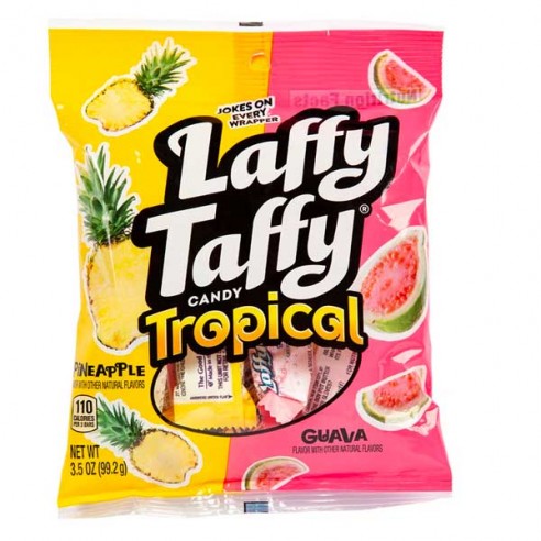 Wonka Laffy Taffy Tropical Guava and Pineapple