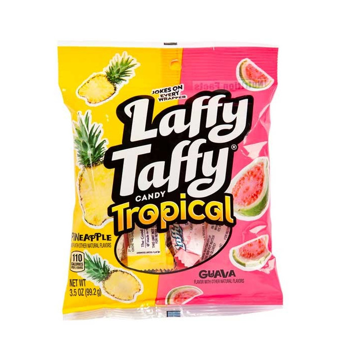 Wonka Laffy Taffy Tropical Guava and Pineapple