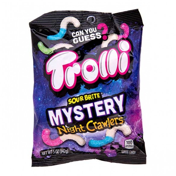 Trolli Sour Brite Mystery Night Crawlers