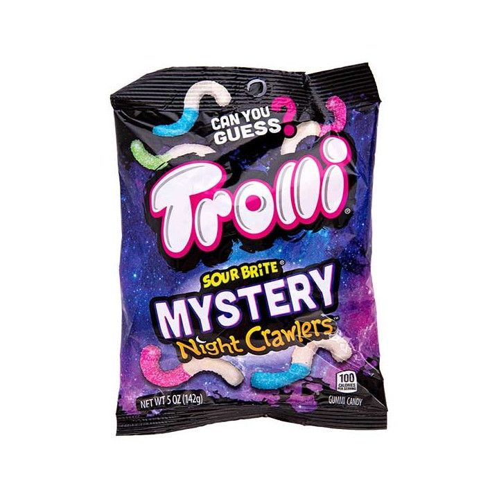 Trolli Sour Brite Mystery Night Crawlers
