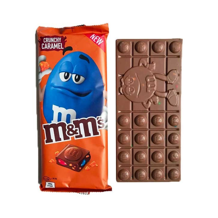 M&M's Crunchy Caramel Chocolate Block