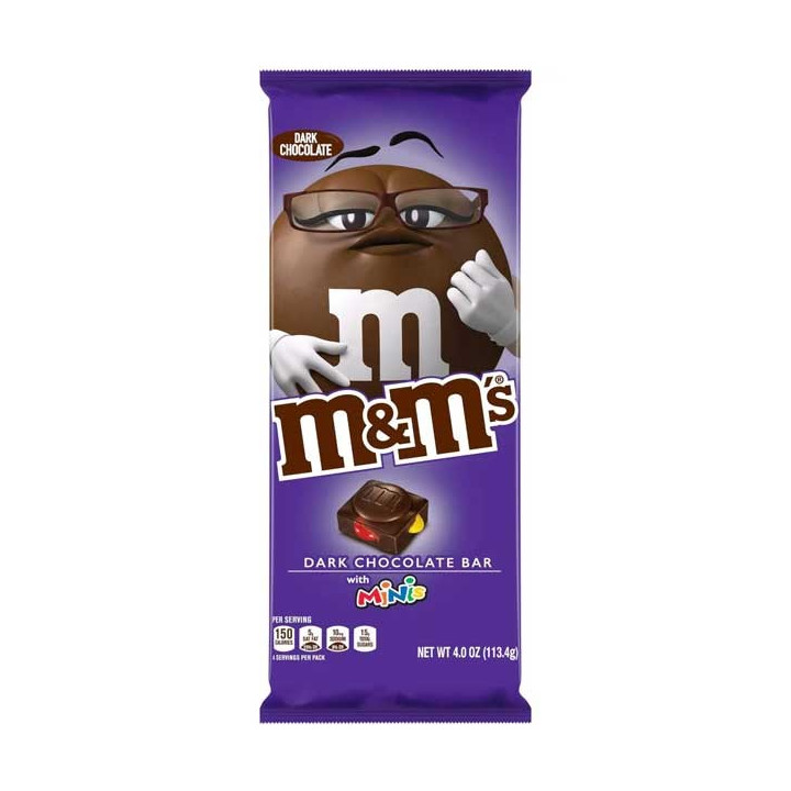 M&M's Dark Chocolate Block