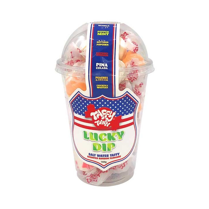 Taffy Town Lucky Dip Salt Water Taffy Cups