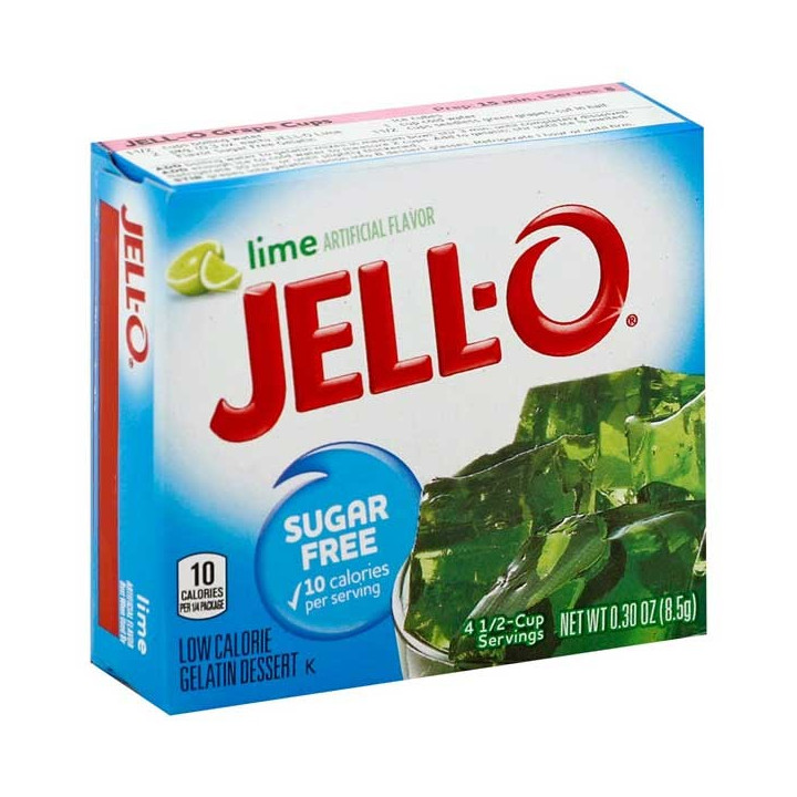 Jell-O Lime Sugar Free