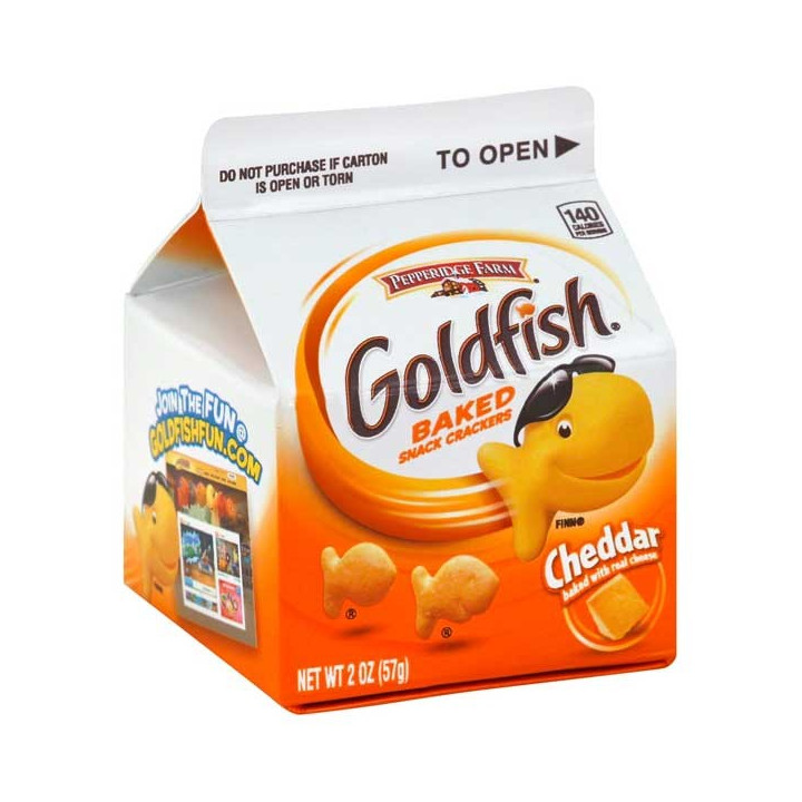 Goldfish Baked Snack Crackers Cheddar