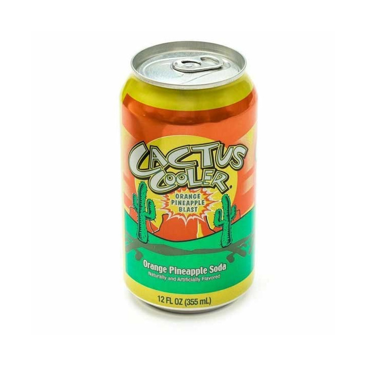 Cactus Cooler Orange Pineapple Blast Soda