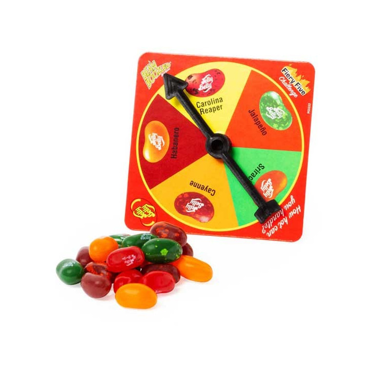 Jelly Belly Bean Boozled Flaming Five Challenge Spinner Gift Box