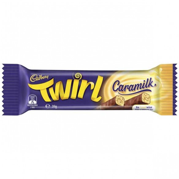 Cadbury Twirl Caramilk 2 Pack - 39 g