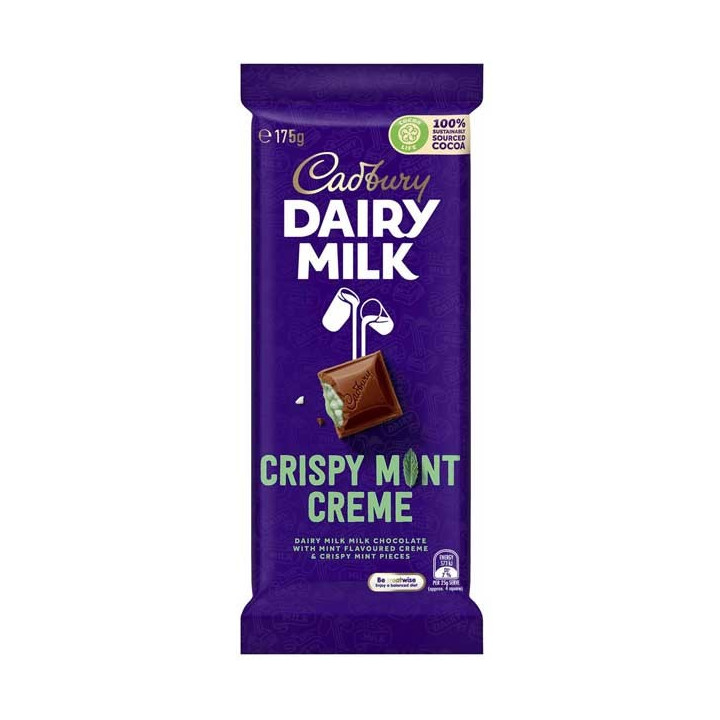 Cadbury Crispy Mint Creme Block