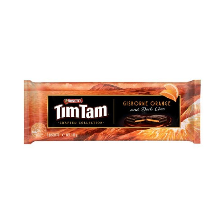 Arnott's Tim Tam Gisborne Orange Dark Choc Crafted Collection