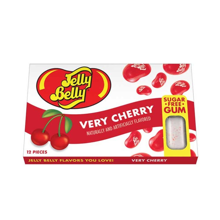 Jelly Belly Very Cherry Sugar Free Gum