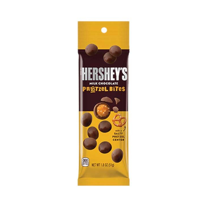 Hershey's Milk Chocolate Pretzel Bites Tube