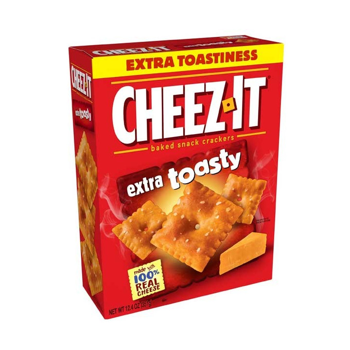Cheez-It Extra Toasty Baked Snack Crackers