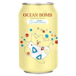 Ocean Bomb Pear Sparkling Water 330 ml