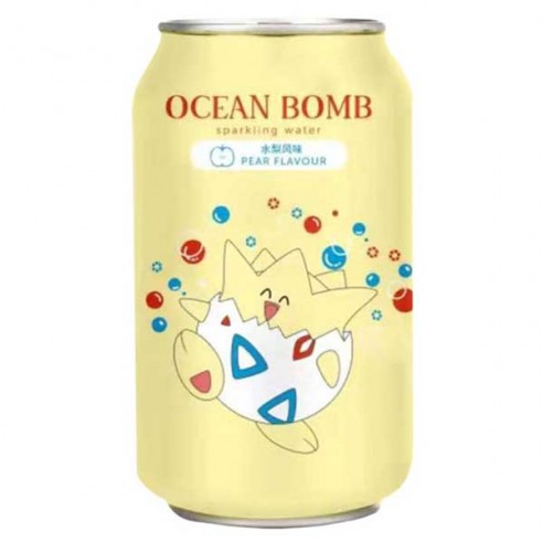 Ocean Bomb Pear Sparkling Water 330 ml