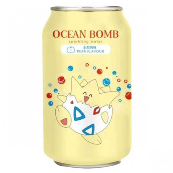 Ocean Bomb Pear Sparkling Water 330 ml