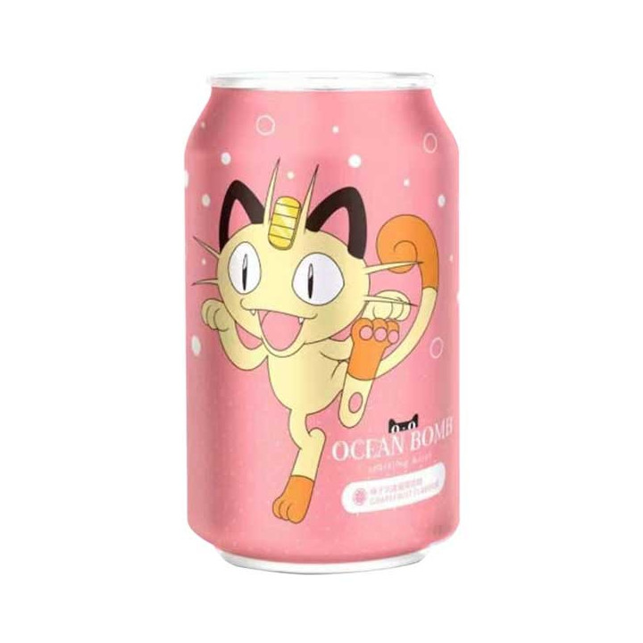 Ocean Bomb Peach Sparkling Water 330 ml