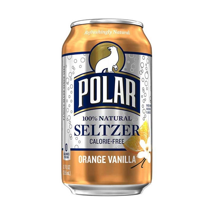 Polar Seltzer Orange Vanilla