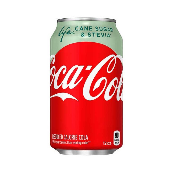 Coca Cola Life Cane Sugar & Stevia US