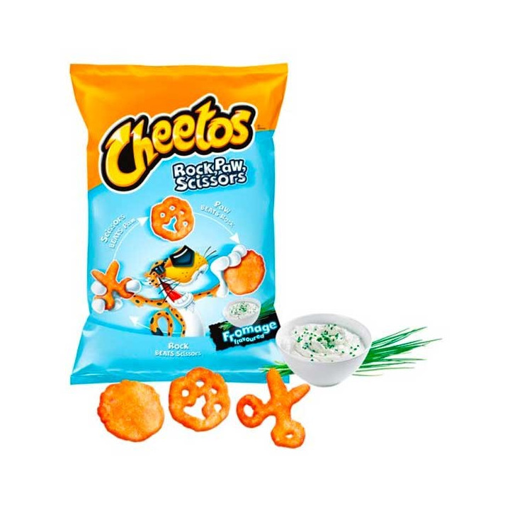 Cheetos Fromage Rock Paw Scissors