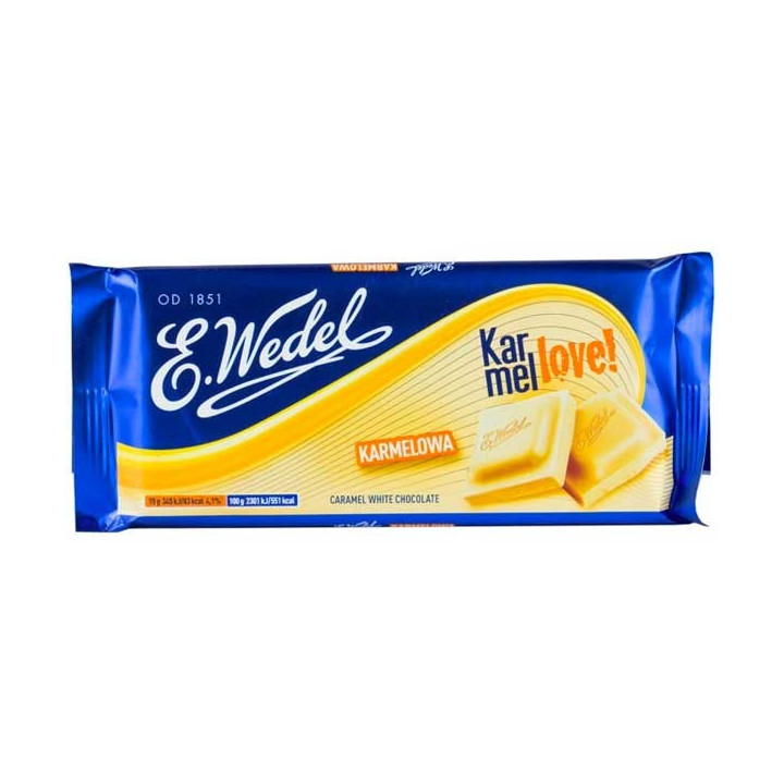 E. Wedel Caramel Chocolate Karmellove!