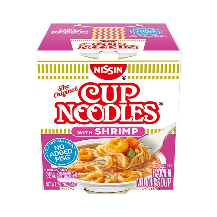 Nissin Cup Noodles Shrimp