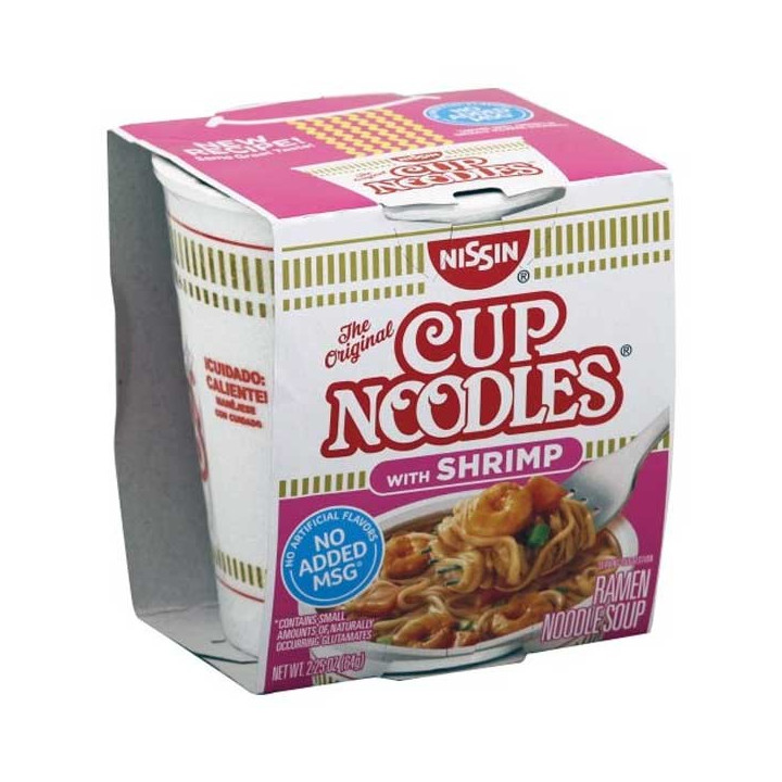 Nissin Cup Noodles Shrimp