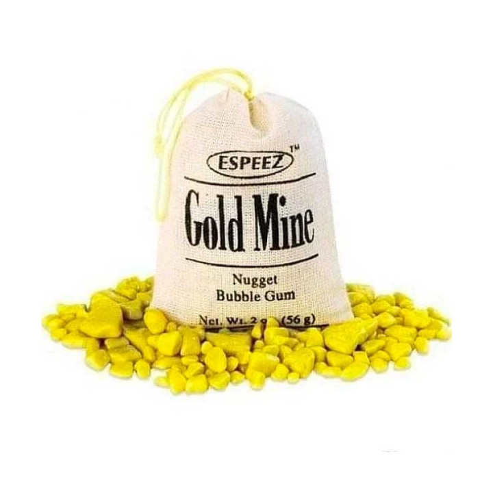 Espeez Gold Mine Nugget Bubble Gum