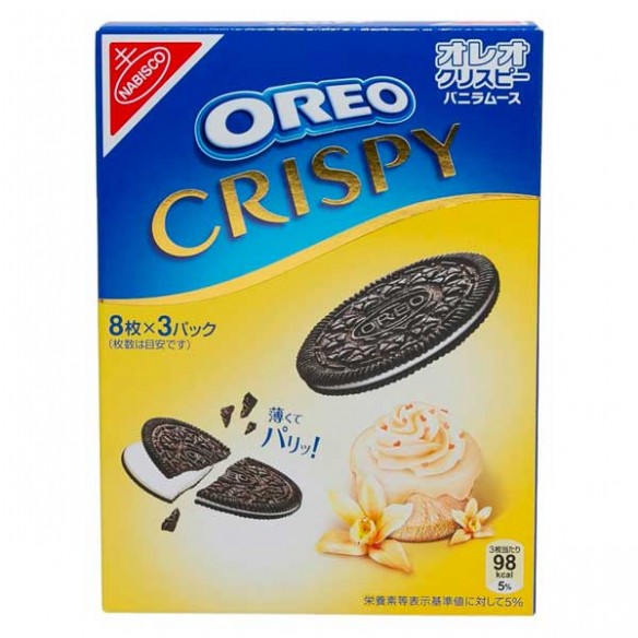 Oreo Crispy Vanilla Mousse