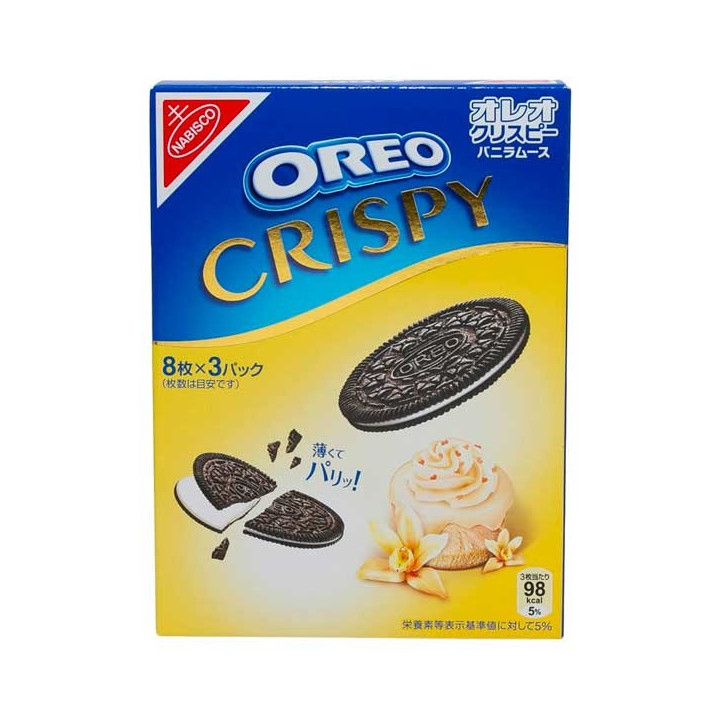 Oreo Crispy Vanilla Mousse