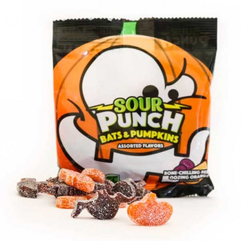Sour Punch Bats & Pumpkins