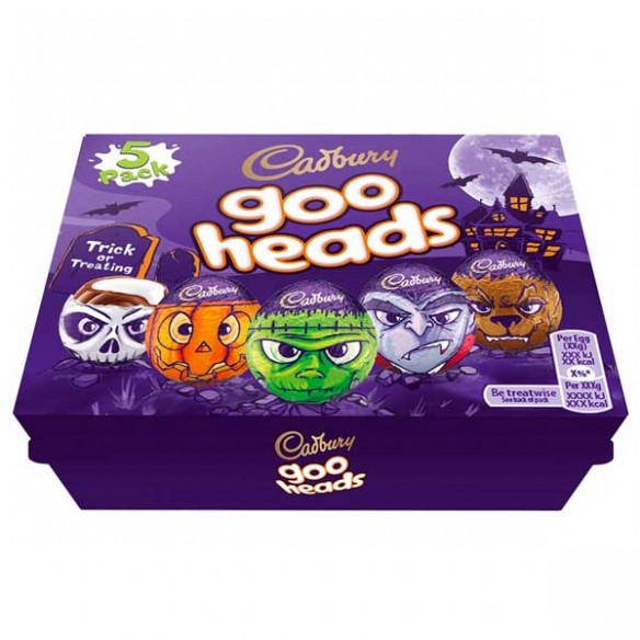 Cadbury Goo Heads Creme Eggs 5 Pack