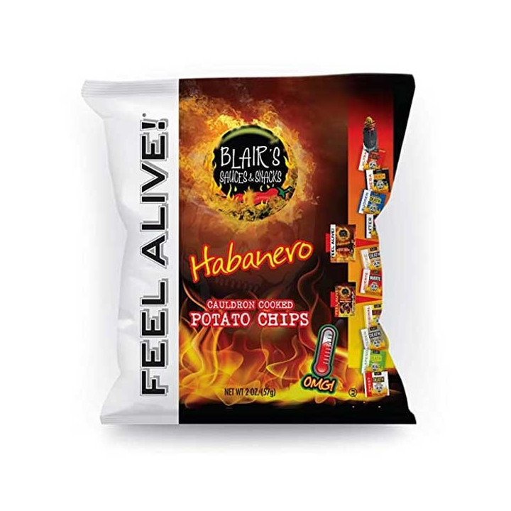 Blair's Death Rain Habanero Pepper Potato Chips