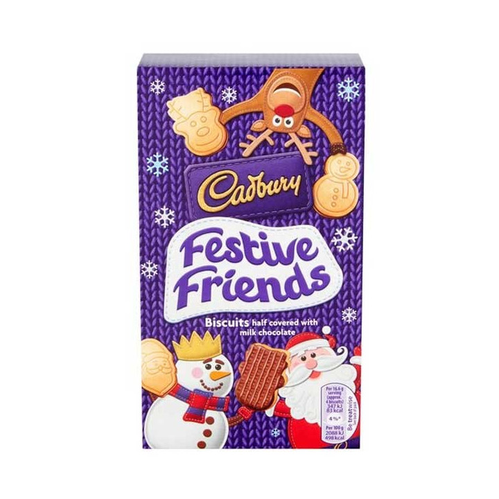 Cadbury Festive Friends Chocolate Biscuits