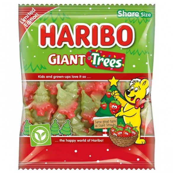 Haribo Giant Trees Share Size