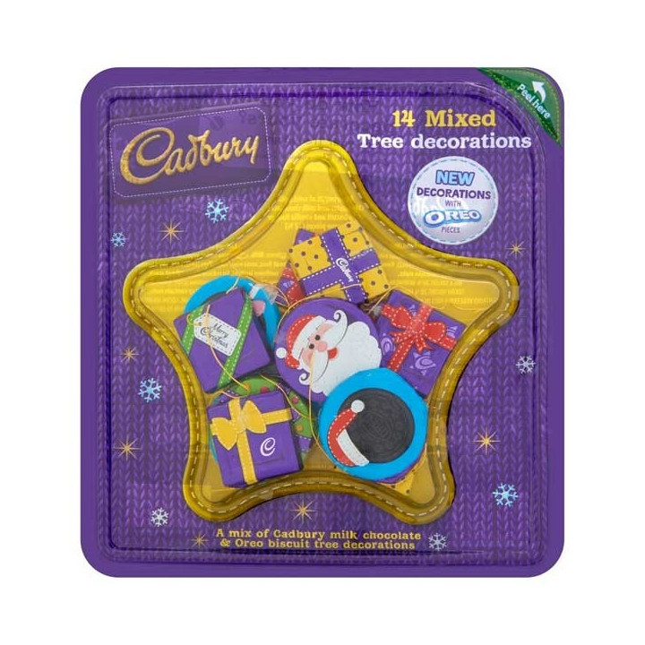 Cadbury Mixed Tree Decorations