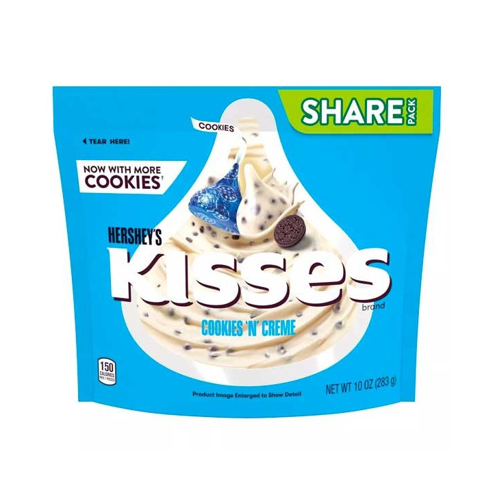 Hershey's Kisses Cookies & Creme Share Pack