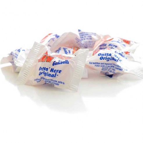 Big League Chew Bubble Gumballs Original Baseball Bat