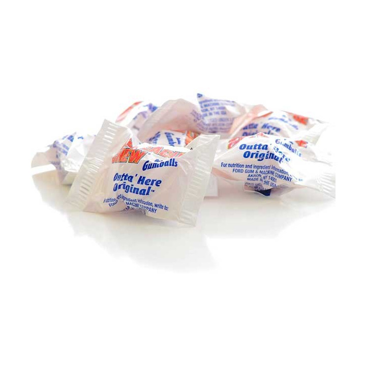 Big League Chew Bubble Gumballs Original Baseball Bat