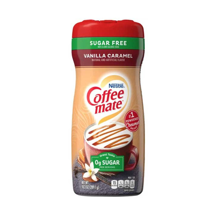 Coffee Mate Sugar Free Vanilla Caramel Coffee Creamer