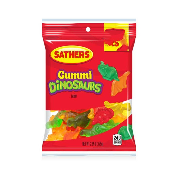 Sathers Gummi Dinosaurs