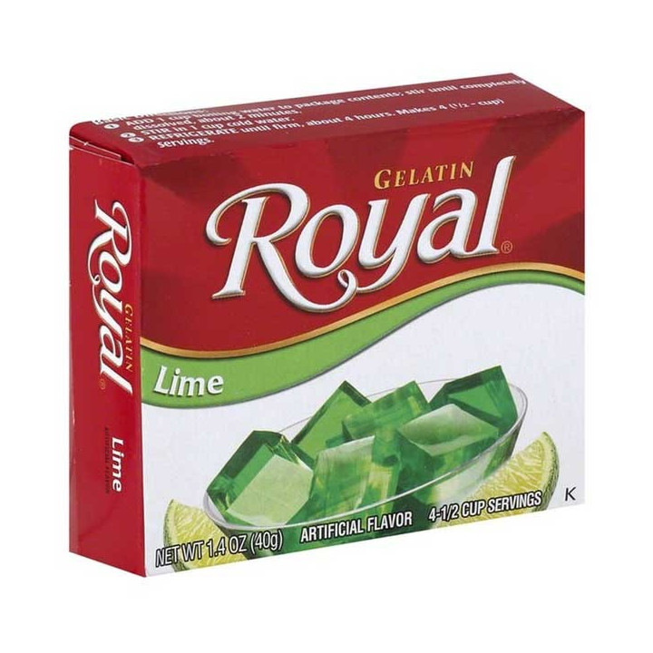 Royal Lime Gelatin